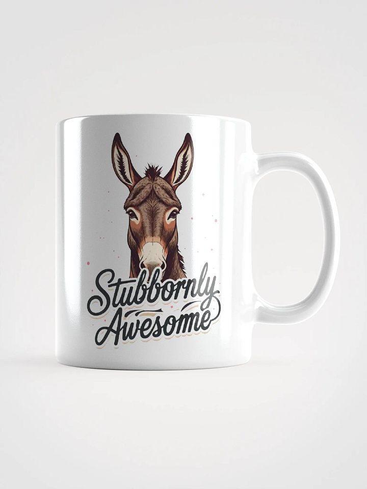 Stubbornly Awesome Donkey Mug product image (1)