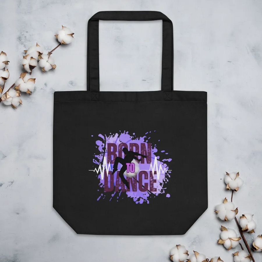 Born to Dance His Silhouette Reverie Tote Bag product image (3)