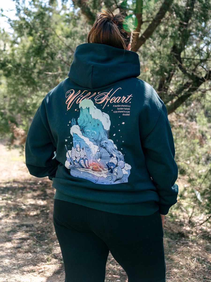 Wild Heart Oversized Hoodie product image (1)