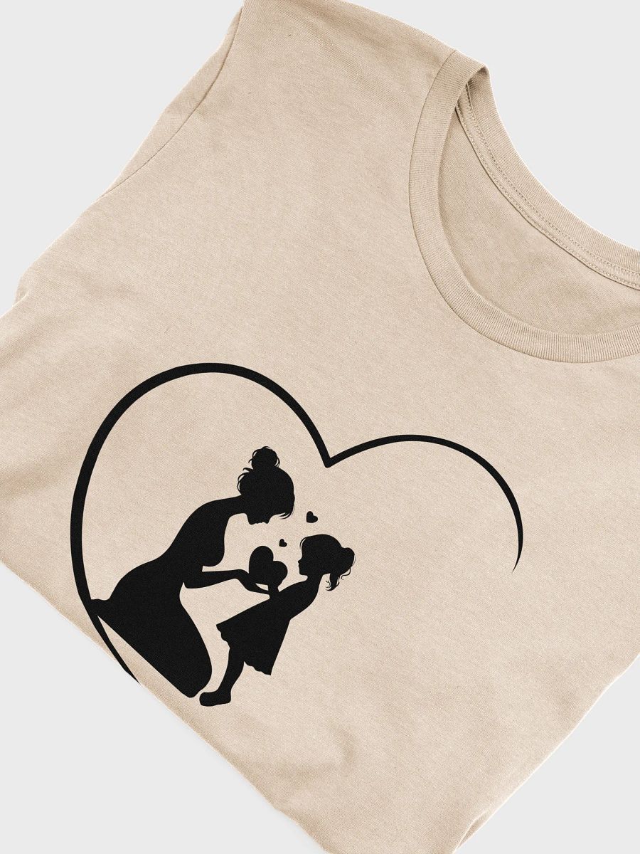 Mother & Daughter Silhouette Tee | Bella+Canvas Unisex Shirt | Limited Mother’s Day Edition product image (5)