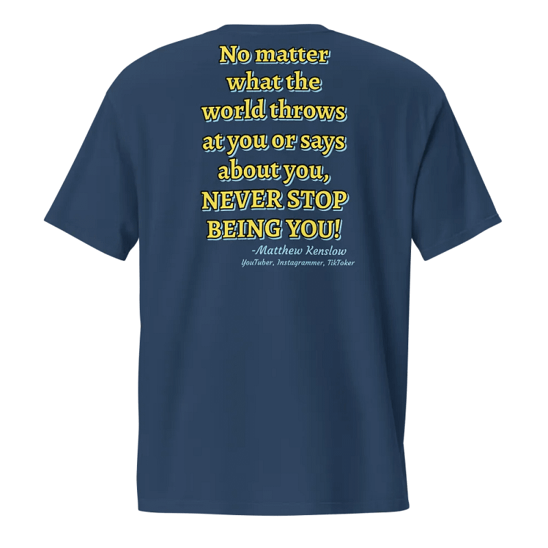 Garment-Dyed Pocket T-Shirt [Quote 4] | Unisex