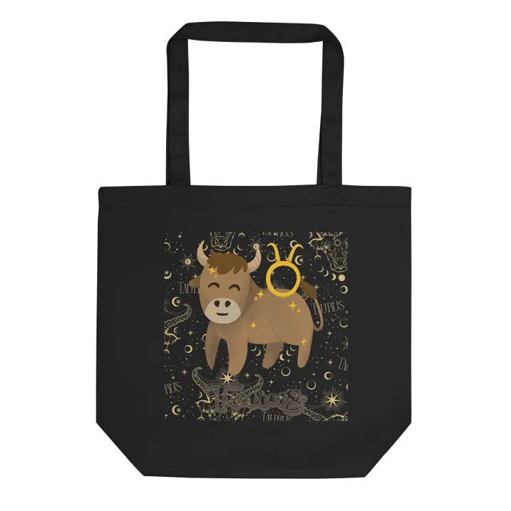 Celestial Taurus Tote Bag product image (2)