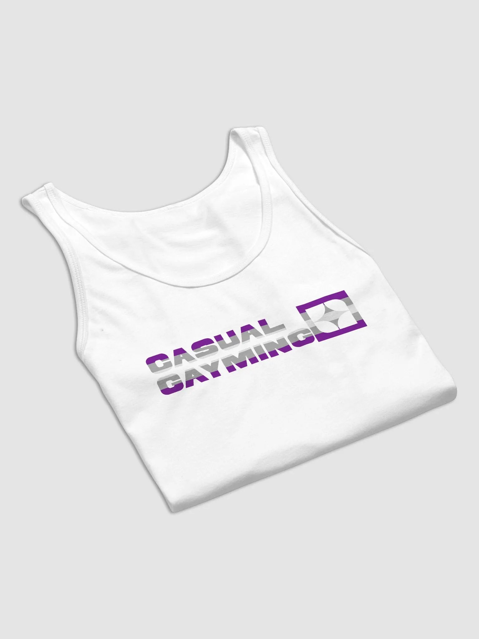 CG Pride Month Tank - Graysexual Flag product image (8)