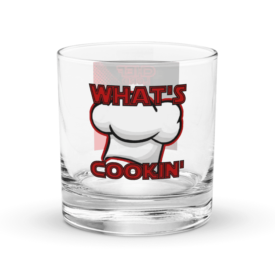 Chef's drinking glass product image (3)