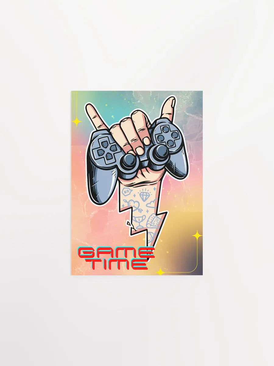 Rock On Gaming Poster product image (1)