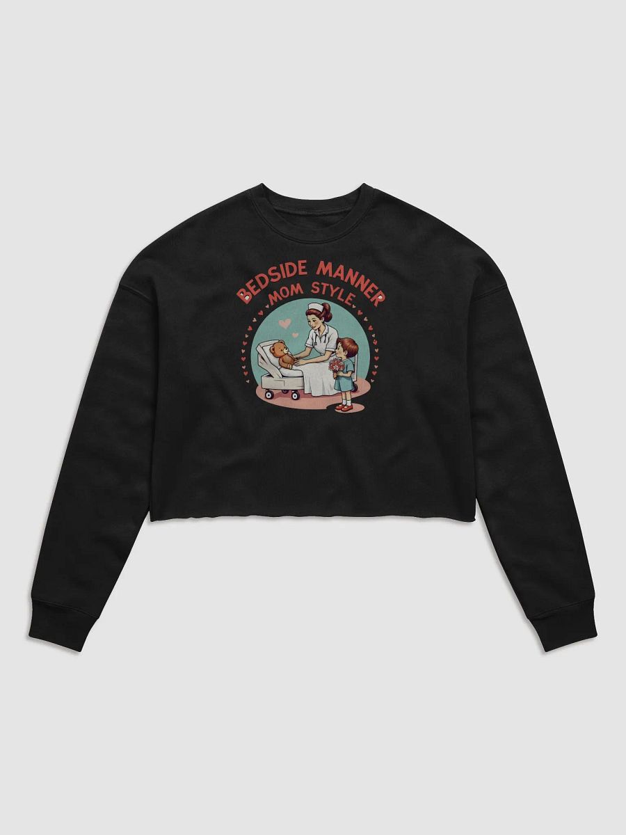 Mom Style Caregiver Crop Sweatshirt product image (1)
