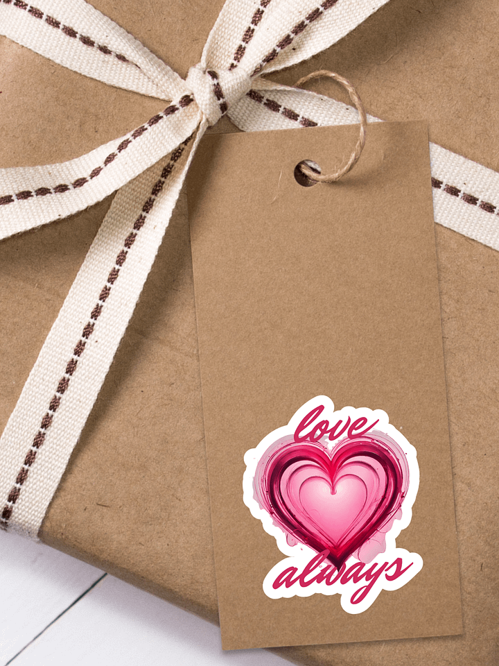 Love Always Valentine Sticker product image (1)