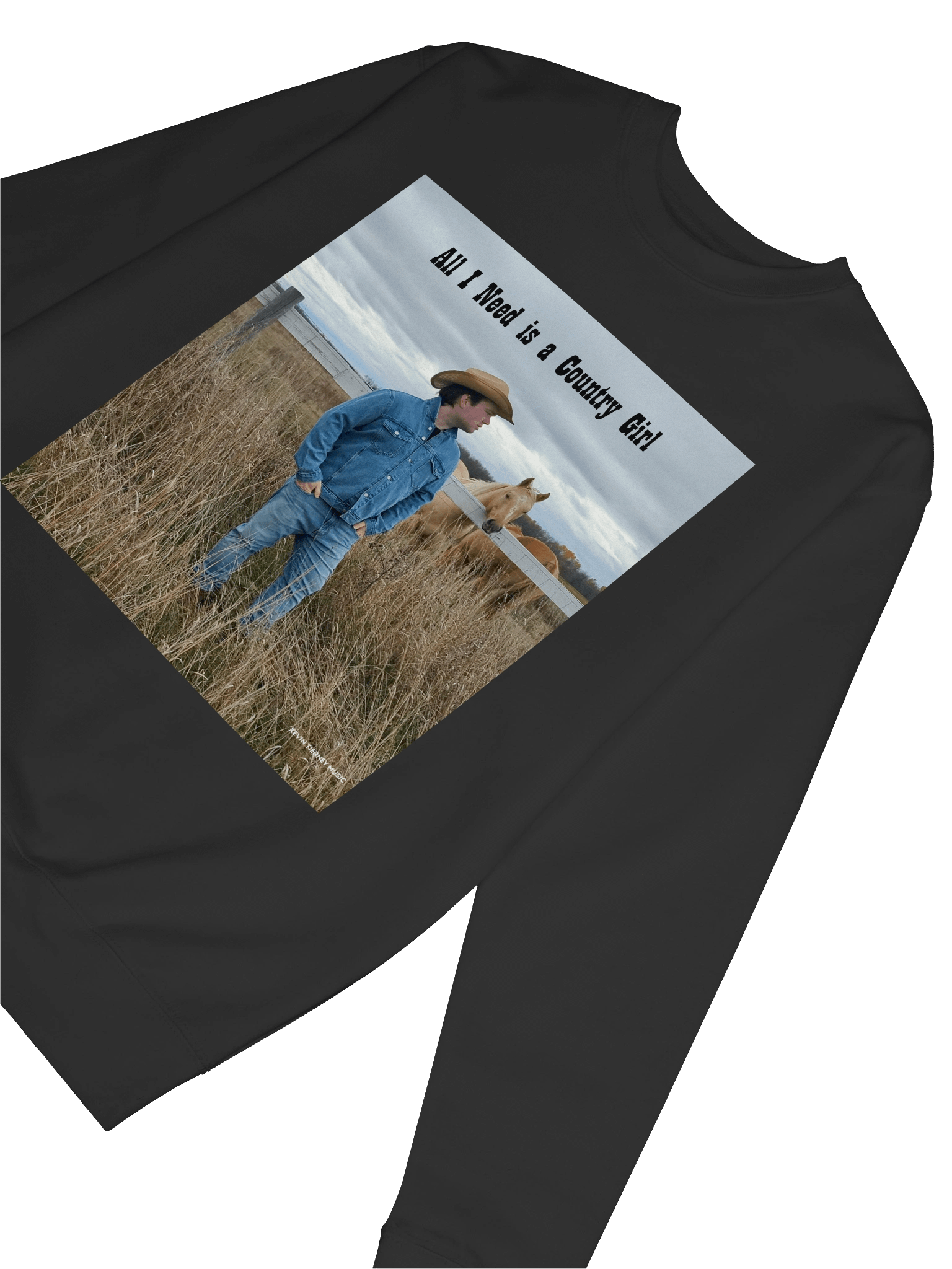 All I Need is a Country Girl Horse and Field Sweatshirt product image (46)