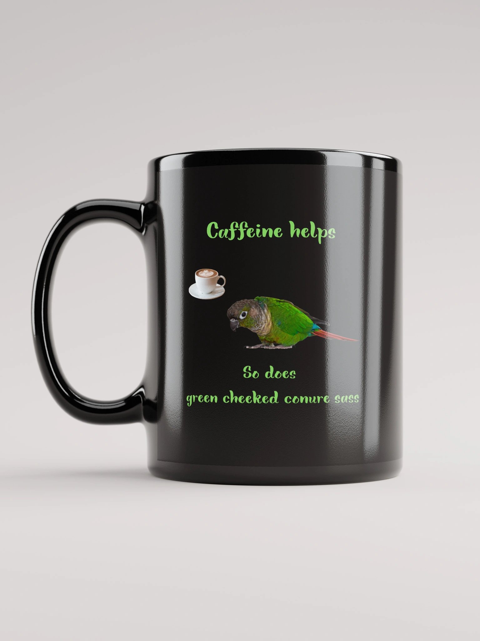 Green Cheeked Conure Mug product image (5)