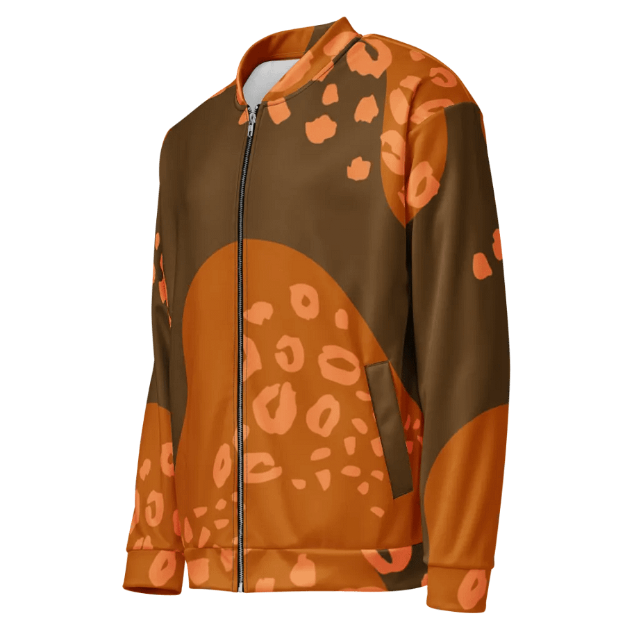 Orange Wild Blend All-Over Bomber Jacket product image (7)