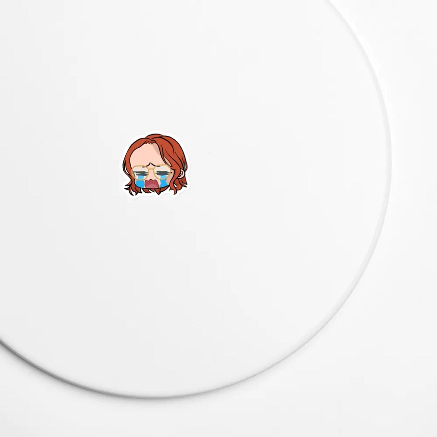 CRYING emoji magnet product image (5)