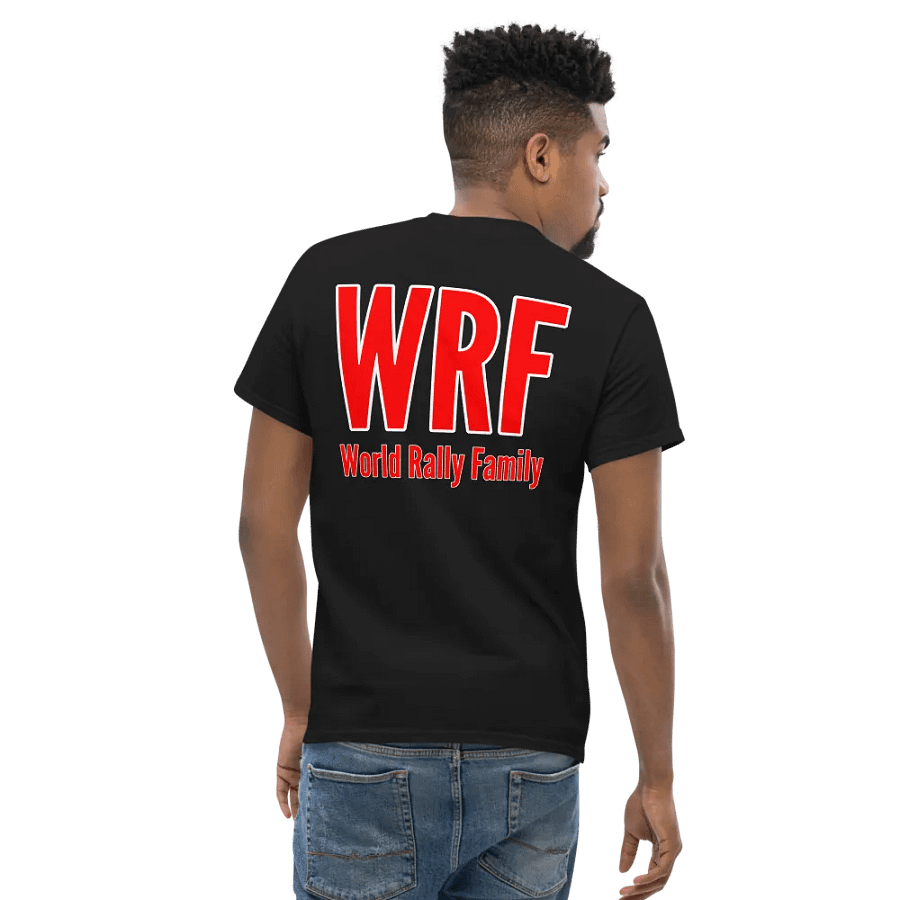 Embroidered front, Printed back WRF heavyweight T-shirt product image (5)