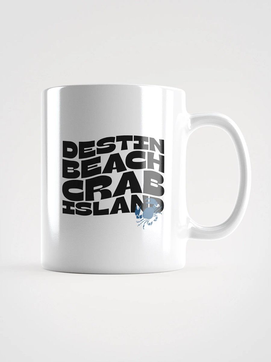 Destin Beach Crab Island Silhouette Mug product image (1)