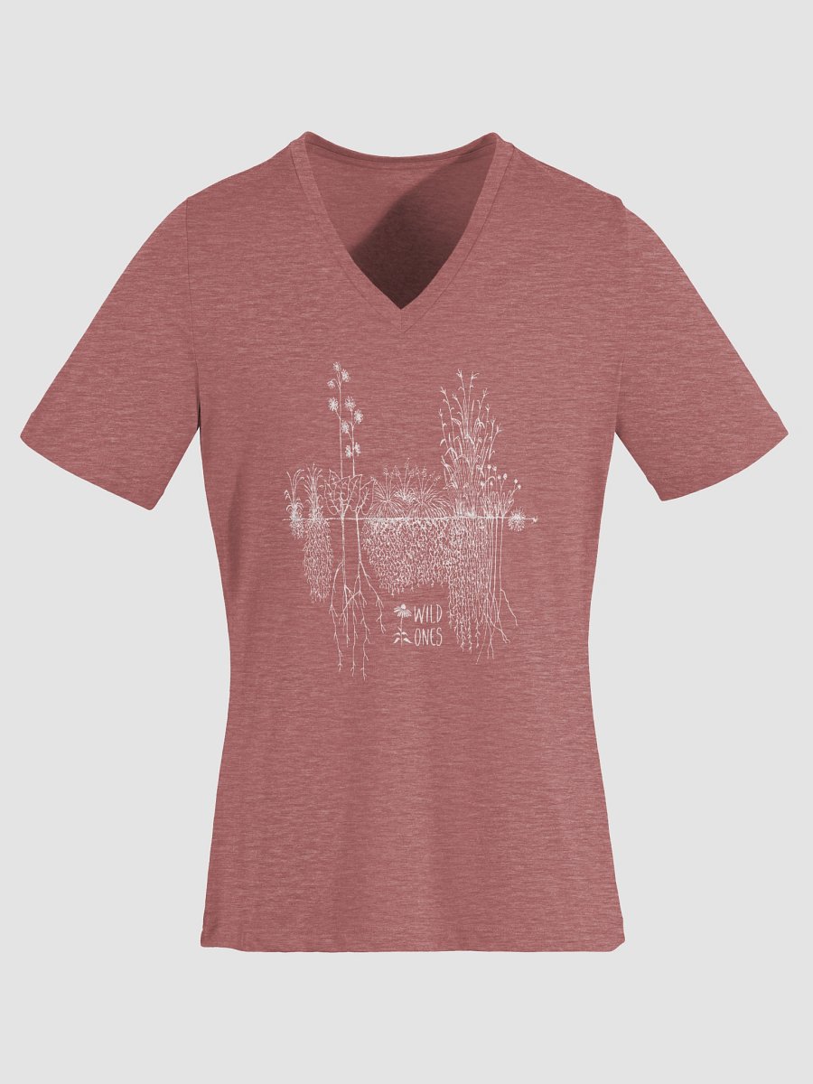 Deep Roots (Women's Relaxed V-Neck T-Shirt) product image (15)