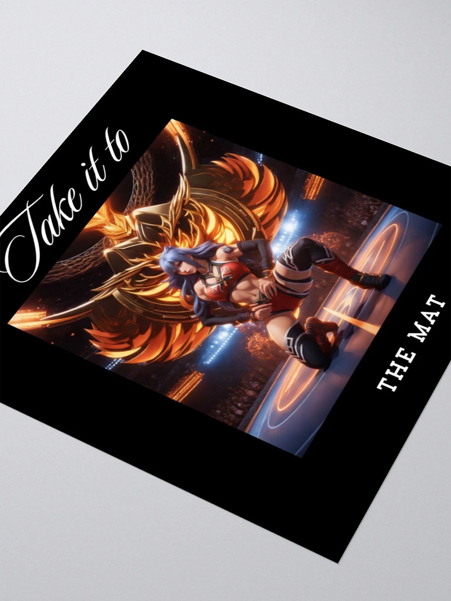 Take it to the mat sticker product image (7)