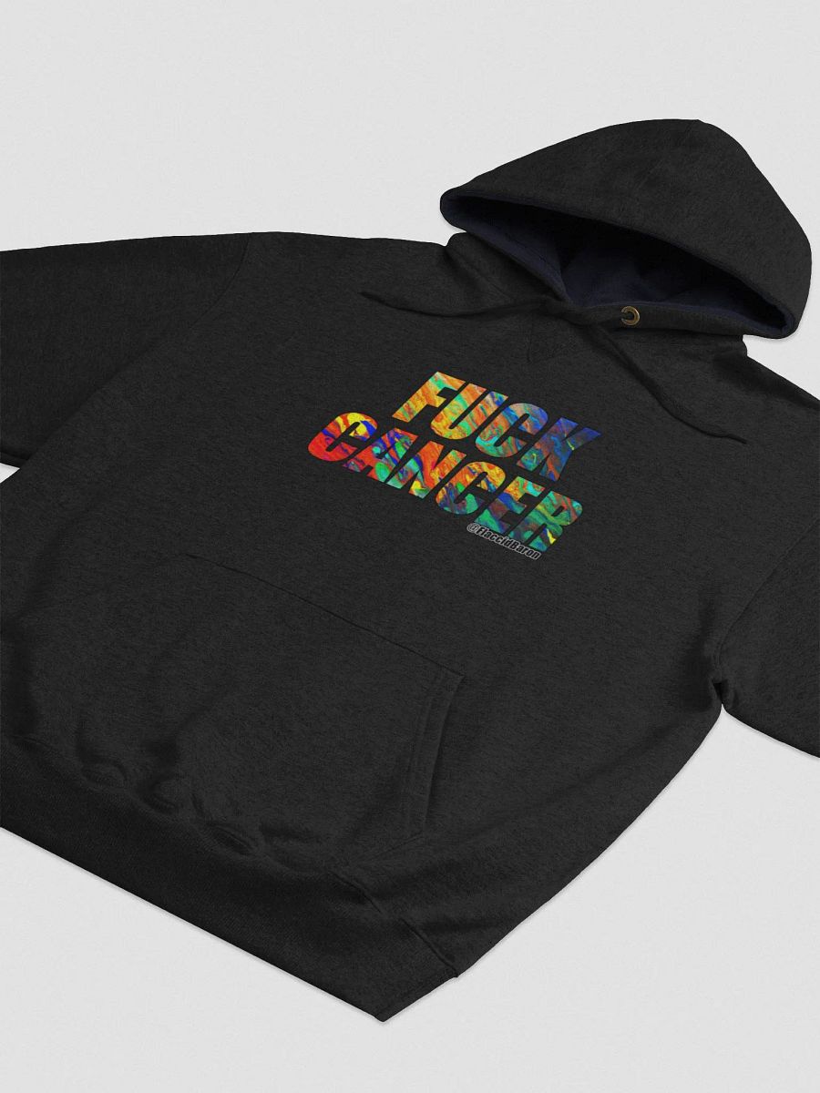 F*CK CANCER WATERCOLOR CHAMPION HOODIE product image (3)