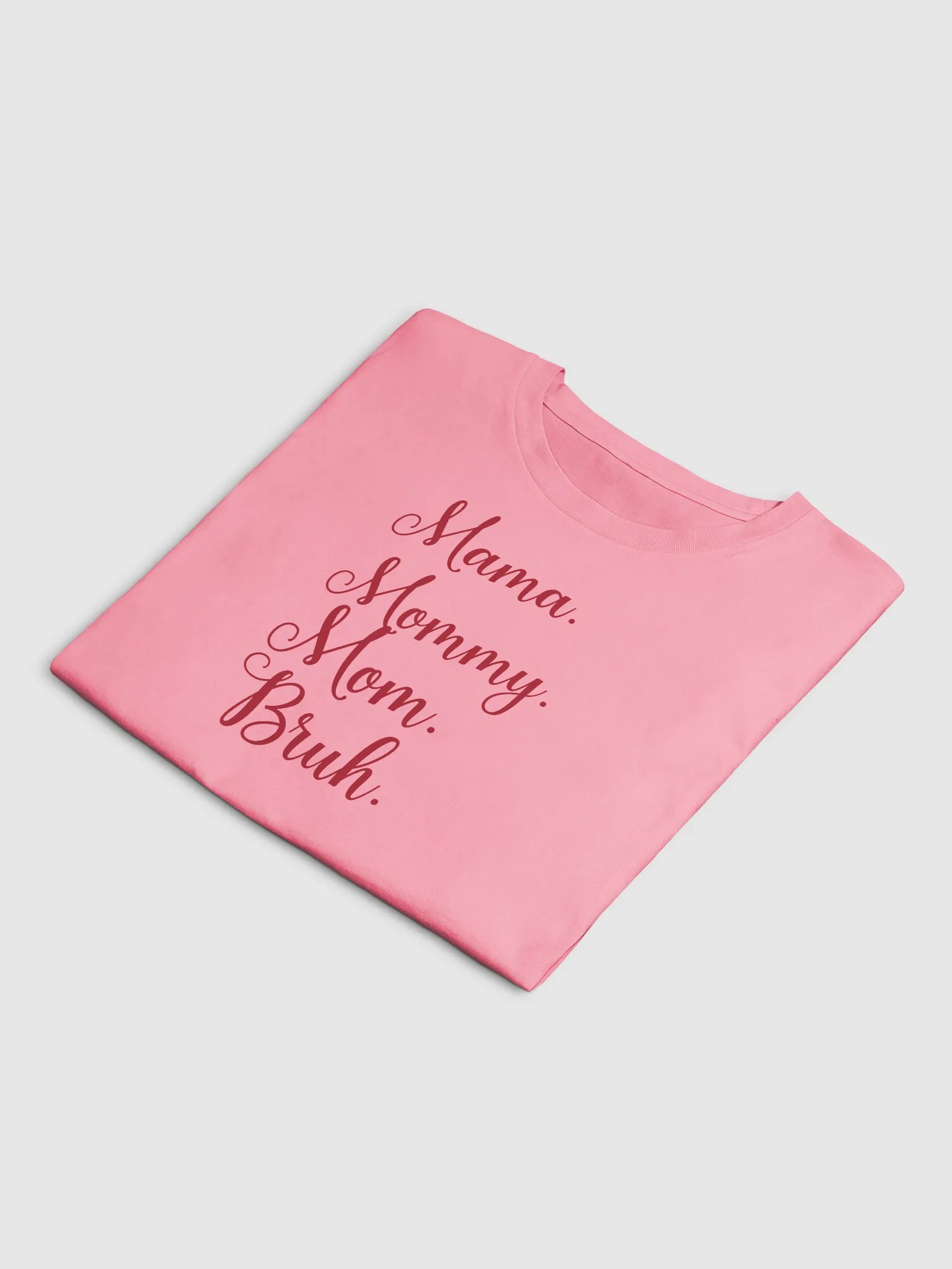 Funny Mother's Day Crop Top Mama Mommy Mom Bruh Quote Tee for Moms product image (15)