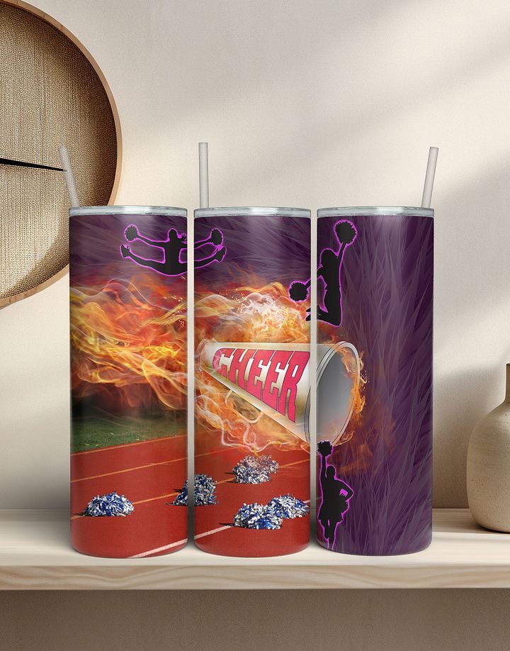 Cheerleading Megaphone in Flames product image (2)