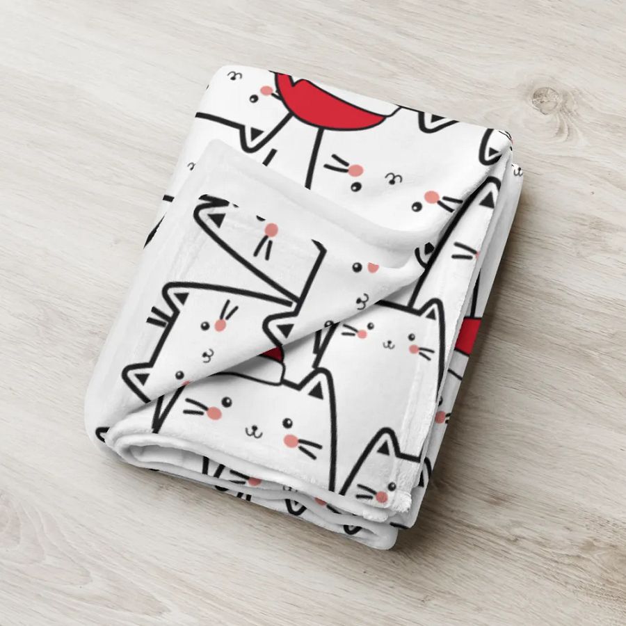 Winter Kitties Blanket product image (6)