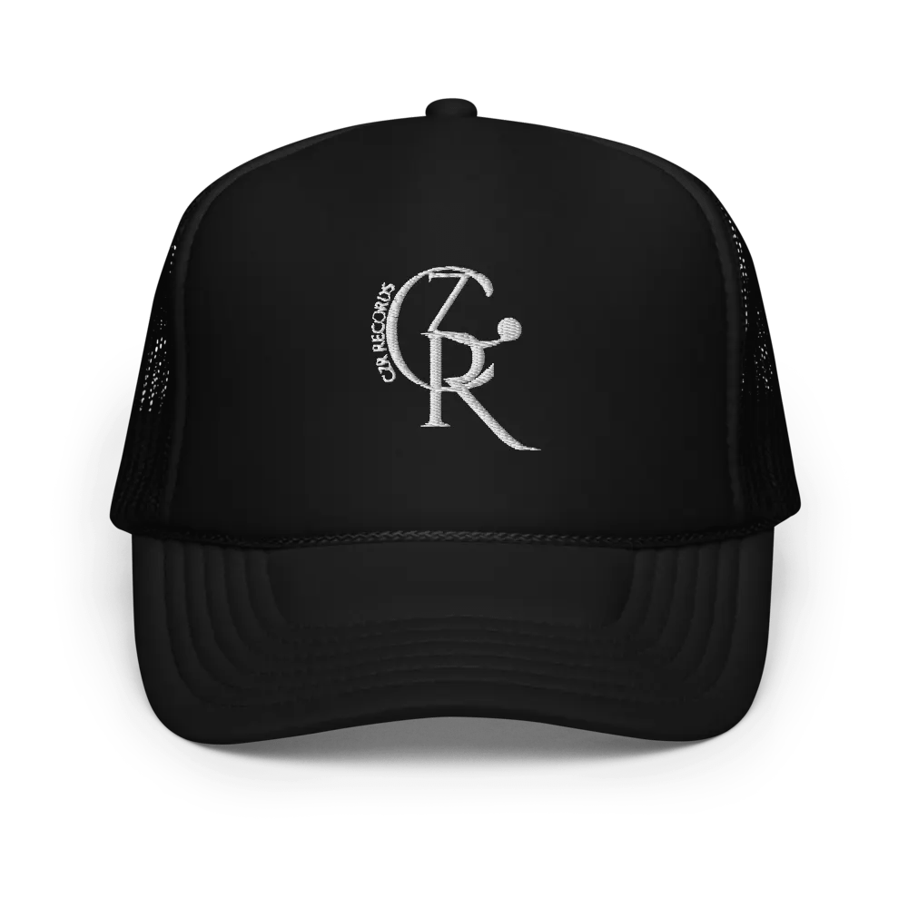Noon A.M. Foam Trucker Hat Blanco Logo product image (1)