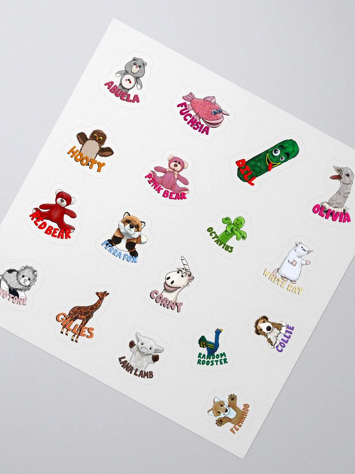 The Rest of the KidTime Gang Sticker Sheet product image (2)
