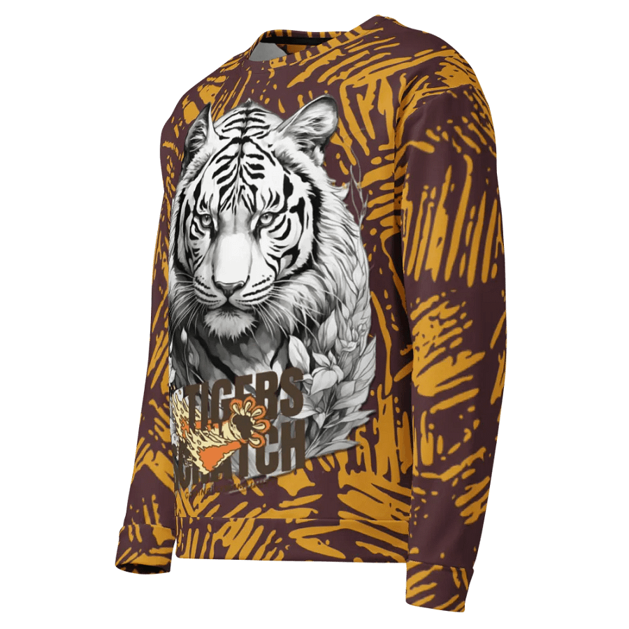 Wild Tiger Roar Recycled Sweatshirt product image (11)