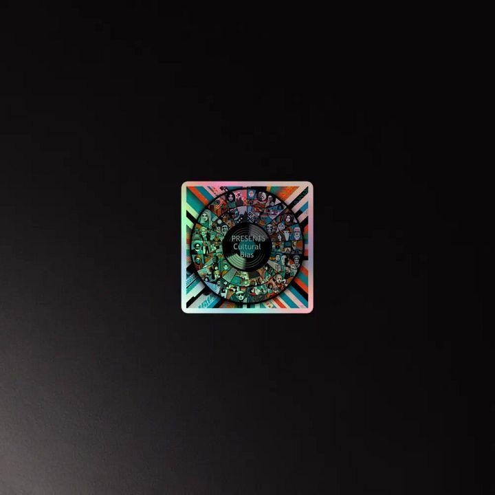 Presents Cultural Bias - Holographic Sticker product image (2)