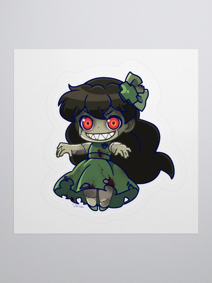Zombie Girl Kathy-chan Sticker product image (3)