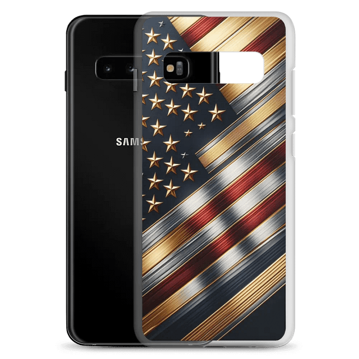 Patriotic Metal Flag Samsung® Case product image (20)