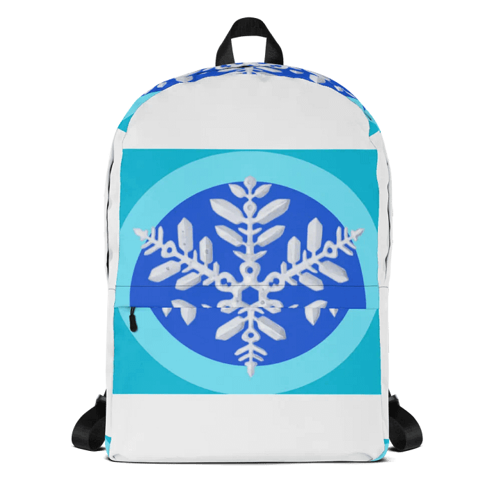 snowflake backpack product image (1)