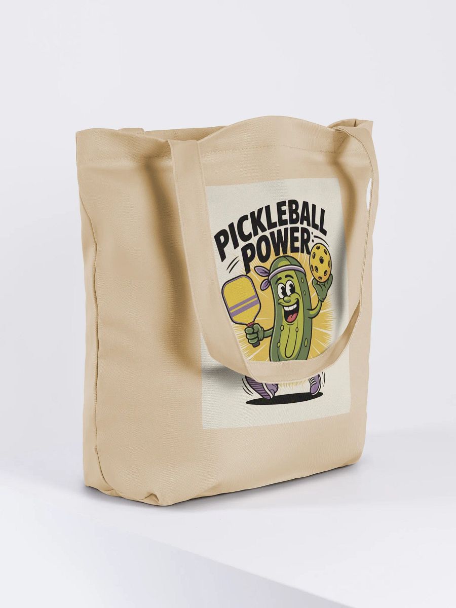 Pickleball Power Tote Bag product image (8)