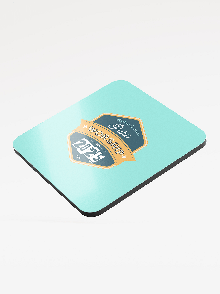 2025 “Pure Worship” Convention Coaster – Mint Blue product image (4)
