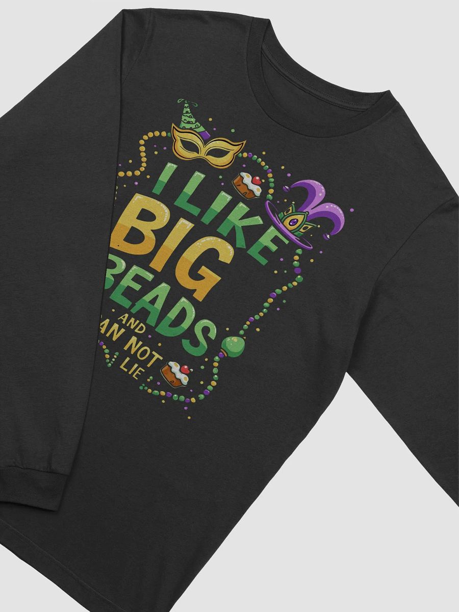 I Like Big Beads and I Cannot Lie Long Sleeve Tee product image (3)
