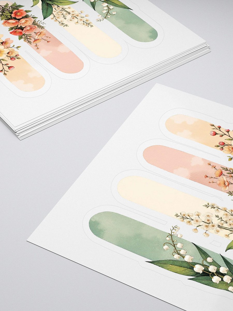 Floral Fantasy Kiss Cut Stickers Set product image (4)