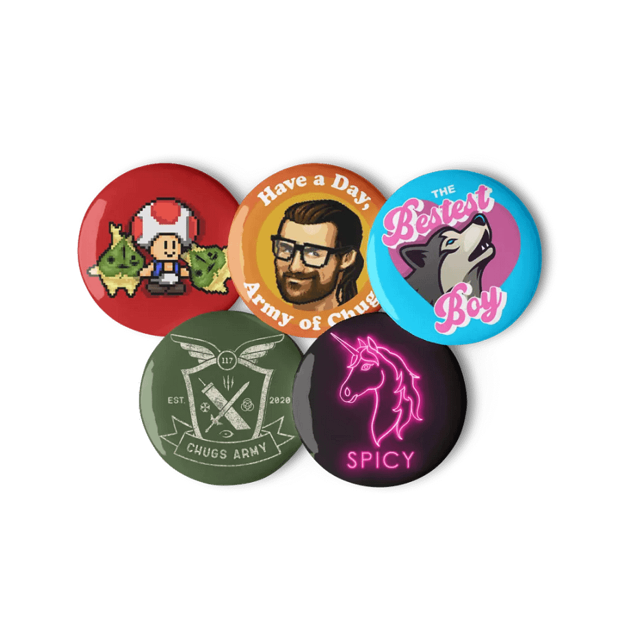 CHUGS and Friends Button Set product image (6)