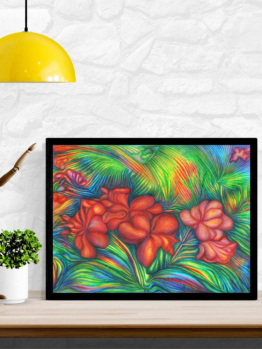 Blank Canvas Collection - Tropical Red Flowers product image (6)