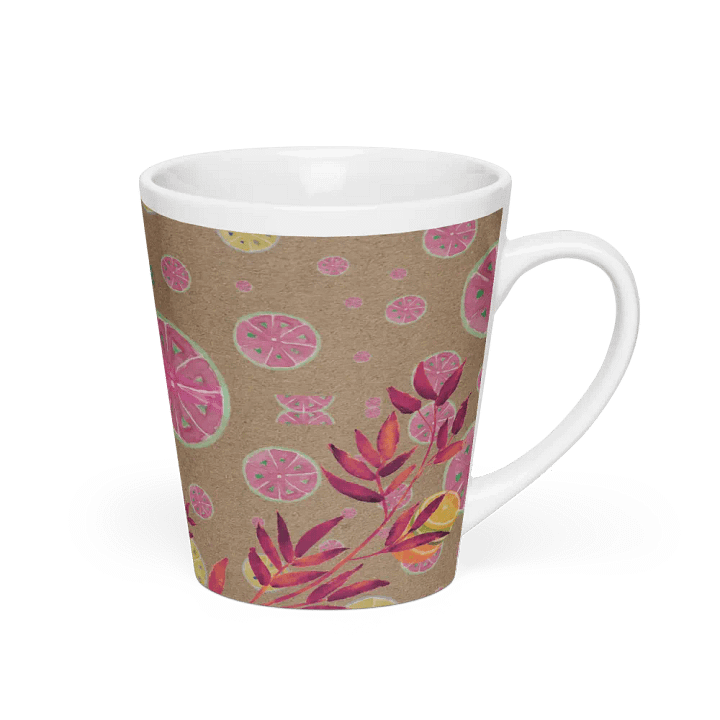 Citrus Delight Latte Mug mothersday gift for moms wife daughter product image (2)
