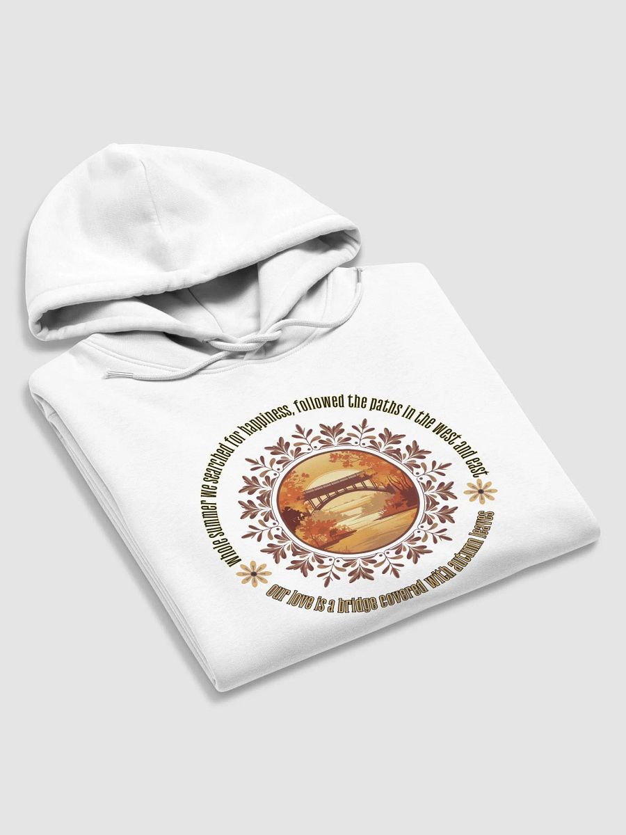 Autumn Love Bridge Eco Hoodie product image (21)