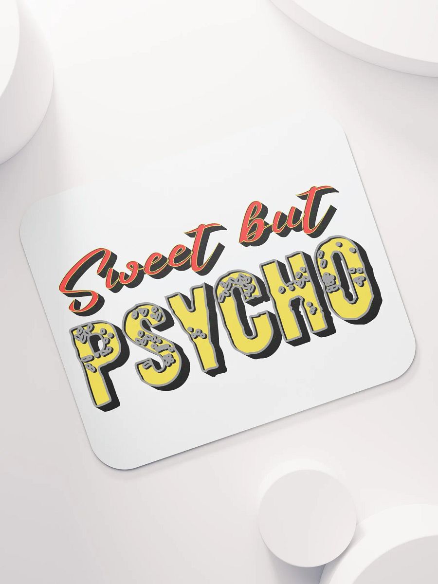 Sweet But Psycho Chic Mouse Pad product image (7)