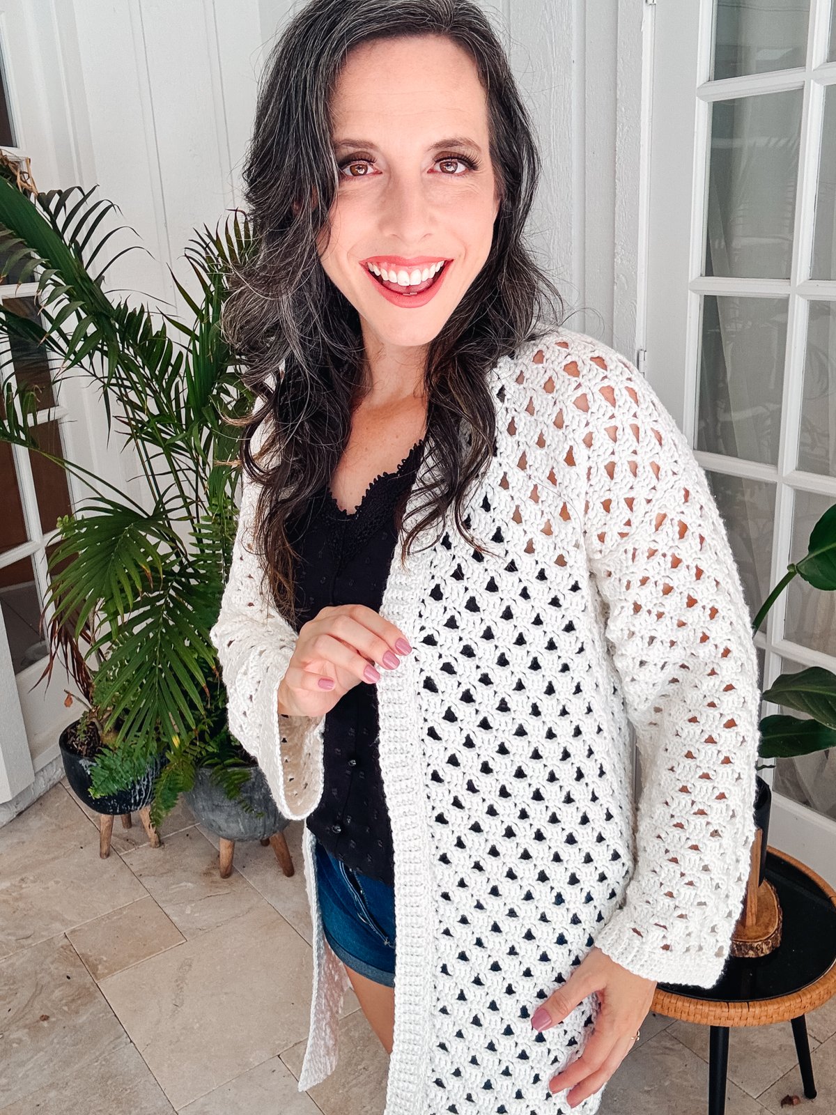 The Regency Flat Crochet Cardigan Pattern XS-5X product image (9)