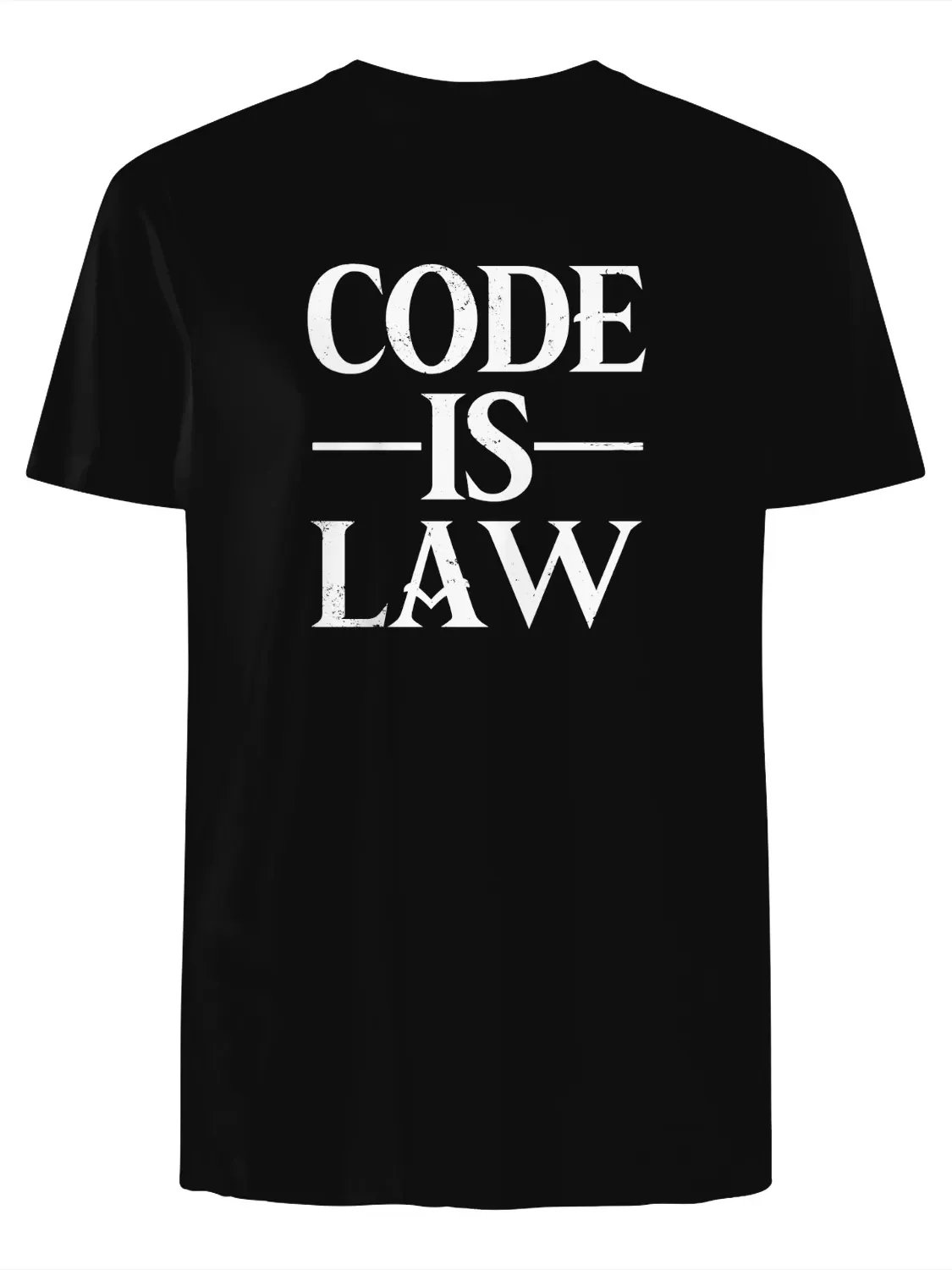 Code is Law T-Shirt product image (1)