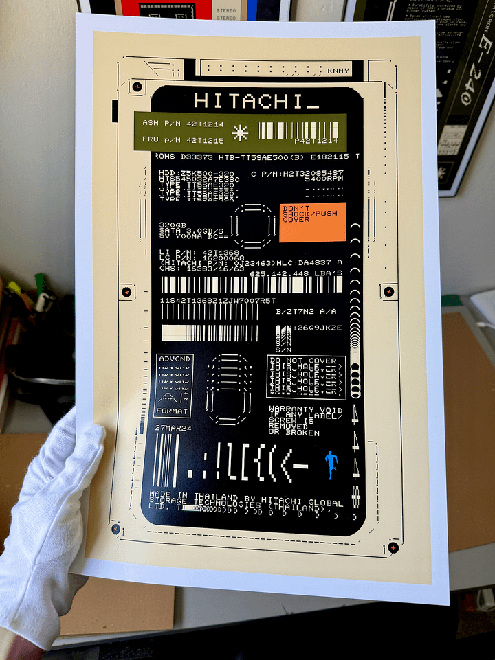 Hitachi 320GB HDD product image (2)