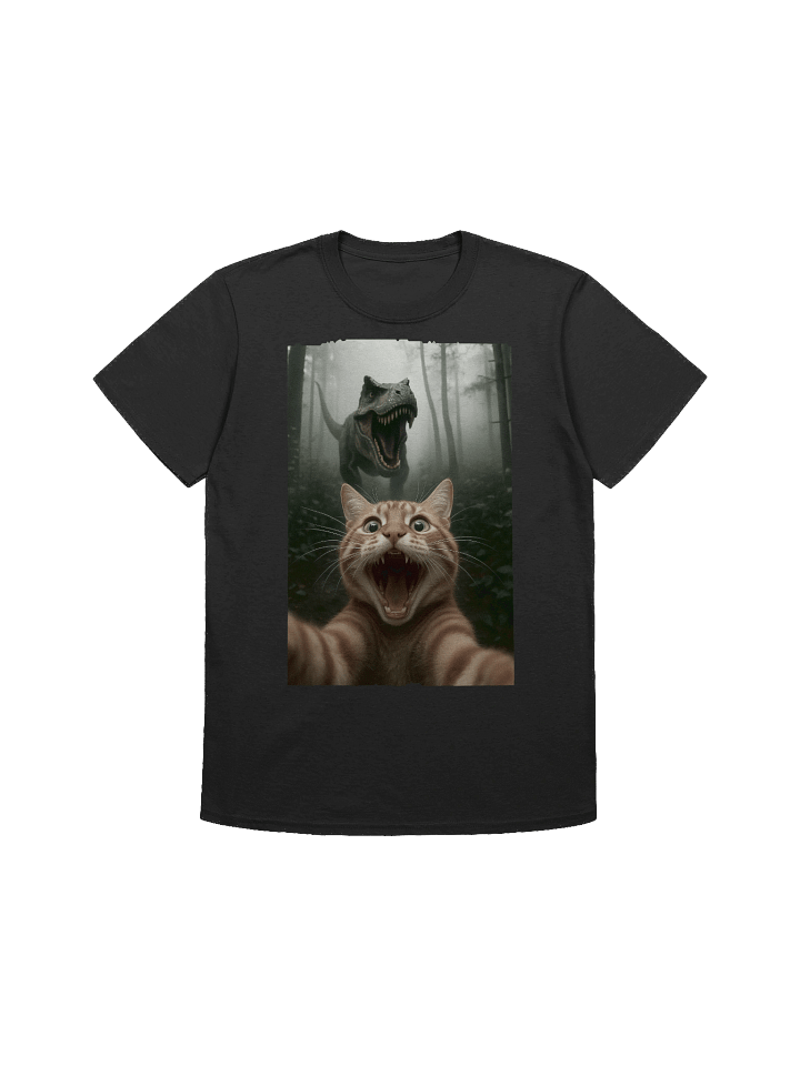 Selfie Cat T-Rex T-Shirt product image (2)