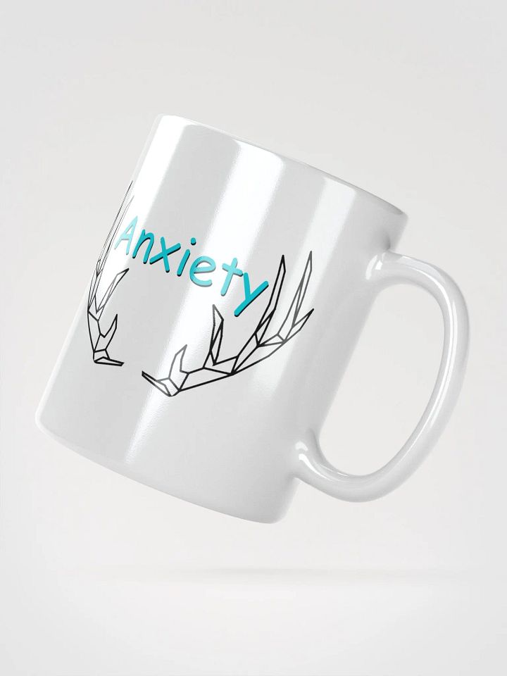Anxiety Mug - White & Blue product image (4)