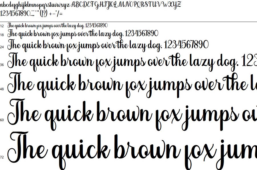 Queenzia | Stylish Script Font product image (2)