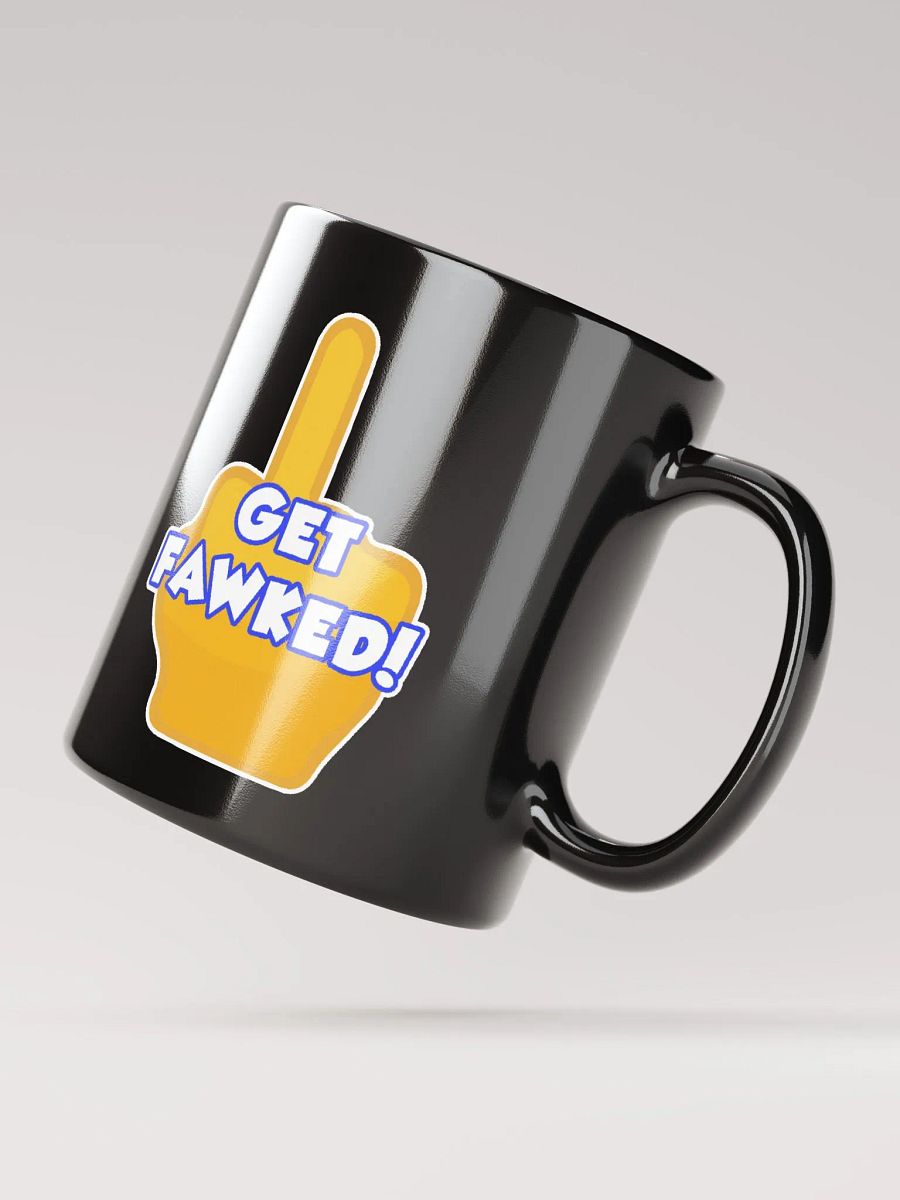 Get Fawked Black Mug product image (3)