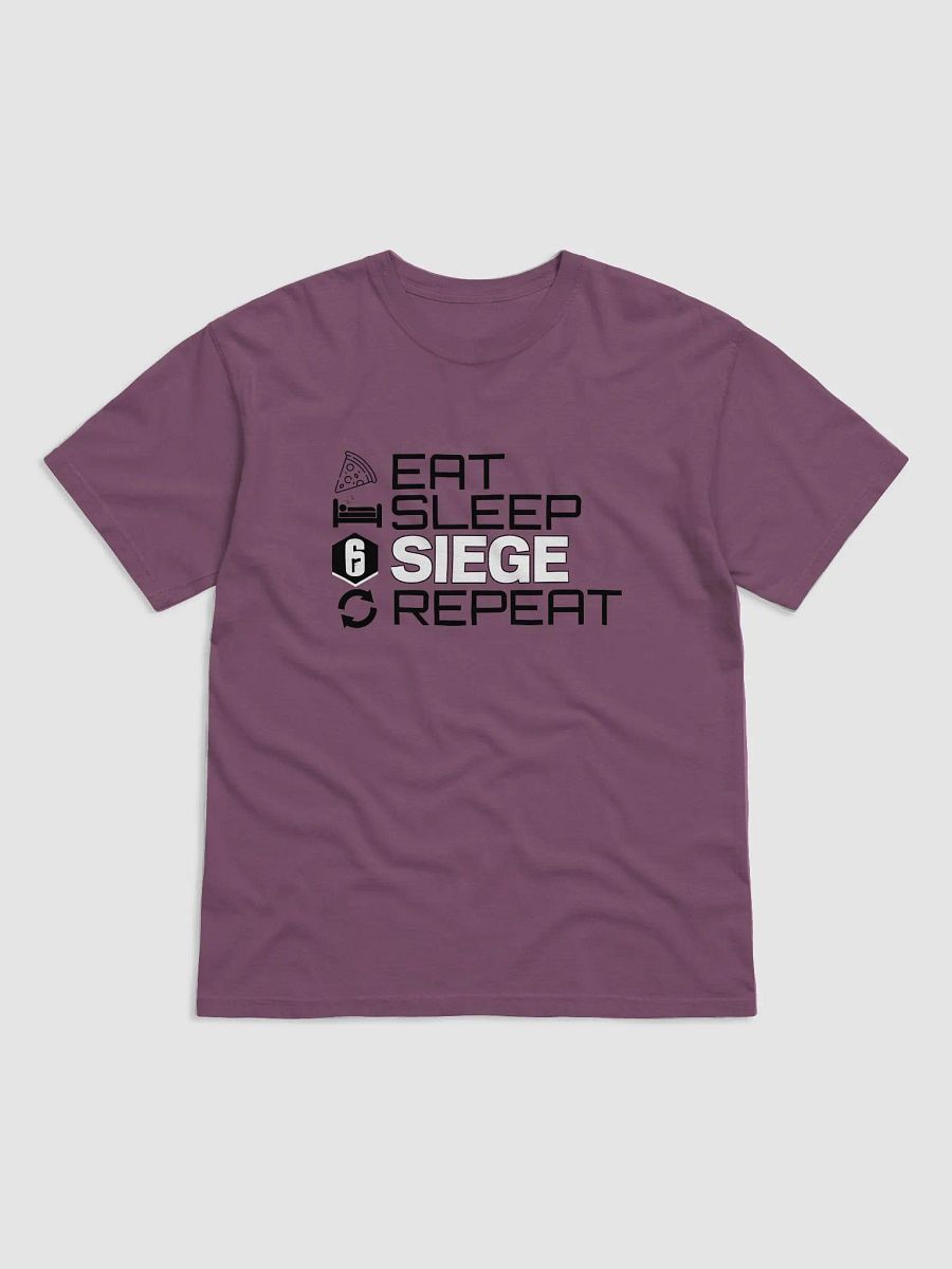 eat sleep siege repeat white product image (2)