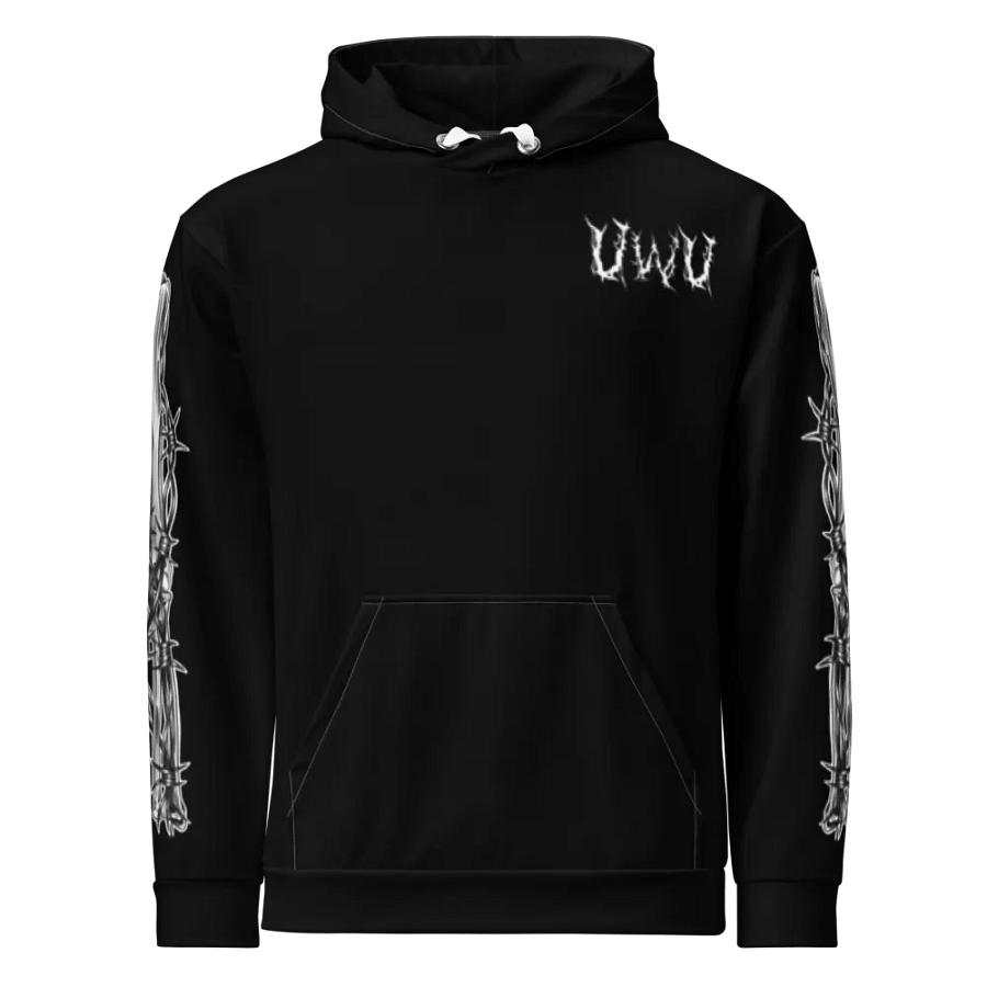 Metal Skull n' Bones Hoodie product image (4)