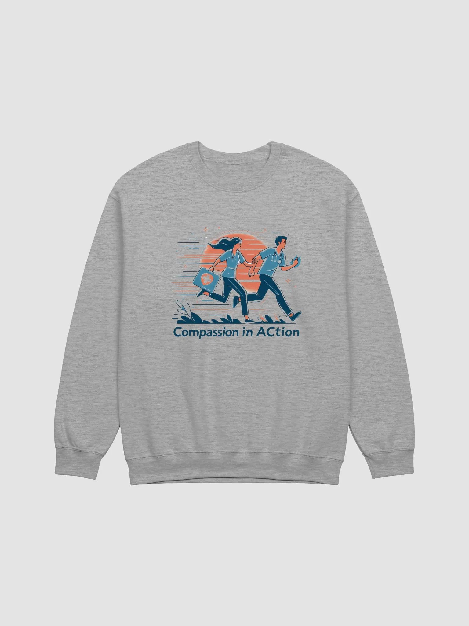 Compassion in ACTion Crewneck Sweatshirt product image (6)