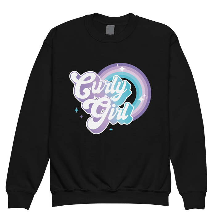 Curly Girl Crewneck (Kids) product image (1)